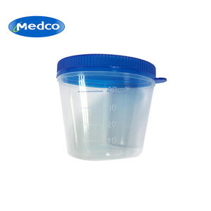 Vaso desechable exclusivo para muestras de orina y mucosidad de 40 ml con graduaciones, tapa de rosca, transparente, de polipropileno (PP) para envío transfronterizo - Product Image 4