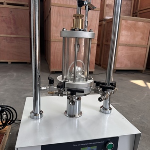 Equipo de prueba triaxial electrónico para control de tensión de suelo Aparato y máquina triaxial de 220V - Product Image 4