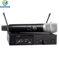 Système de microphone sans fil SLXD4 B87 58 Ksm8, micro-cravate cardioïde professionnel pour la scène, le karaoké et les conférences
