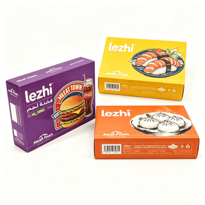 Boîtes d'emballage en carton pour aliments congelés, emballage en papier pour viande - Product Image 2