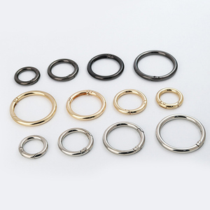 YN Ví Phần Cứng Các loại Kích Thước Mùa Xuân Cổng o-Ring <span class=keywords><strong>Snap</strong></span> <span class=keywords><strong>Clip</strong></span> Mùa Xuân Mở o-Ring Carabiner Keyring Vòng Clasp Khóa - Product Image 4