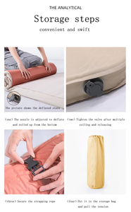 <span class=keywords><strong>Matelas</strong></span> auto-gonflant Feistel pour deux personnes, pour utilisation en tente, pour le camping en plein air - Product Image 5