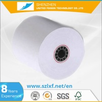 80x80 Rollo de Papel Térmico Continuo Caja Registradora Bondpaper Impresión Bobinas Térmicas Papel de Recibo