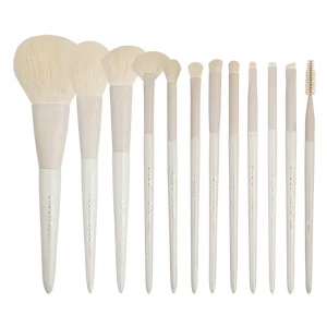 Rownyeon High Quality Make UP Brush Set Foundation Fiber Vegan Cosmetic Brushes In Stock