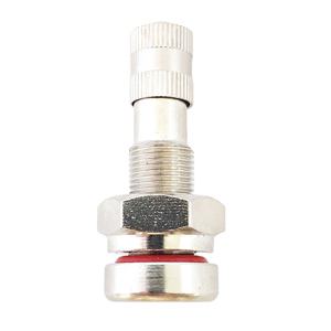 Tige de valve en laiton pour camion et <span class=keywords><strong>bus</strong></span>, accessoires avec valve sans chambre à air à compression nickelée TR542 - Product Image 1
