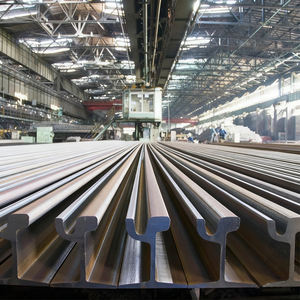 Geräuscharme Rillenschiene 59R2 60R2 Trägerschiene Eingebettete Schiene EN 14811 Standard Straßenbahn-Leichtbahn Stadtschiene - Product Image 3