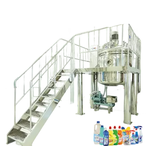 Stainless Steel Stirrer Jacketed Tank Agitator Mixer Industrial stainless steel stirrer mixer tank with an agitator