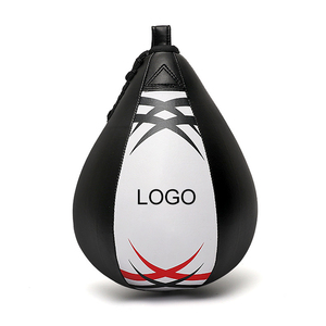 Bag Punching Speed Ball Boxing Bag Leather MMA Muay Thai Training Punching Dodge Striking