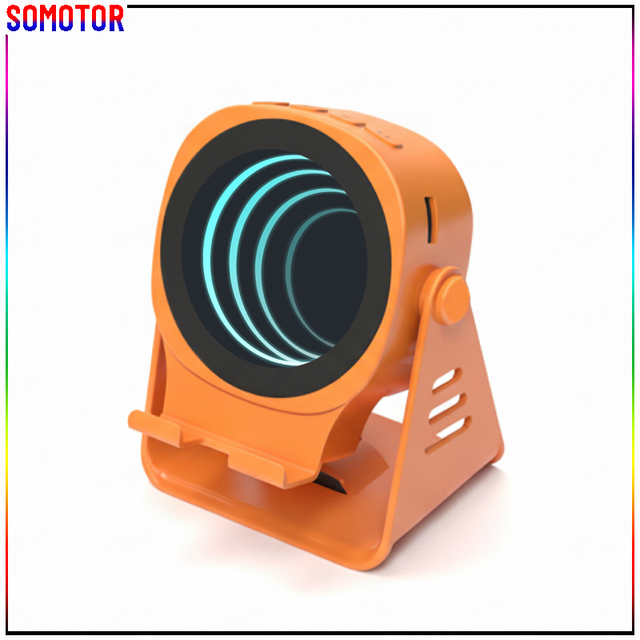Fast Connection Wireless Inductive Stand Bluetooth Speaker Desktop High-fidelity Mini Stereo Speaker 10W Output