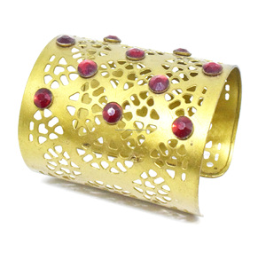 2025 Montana Engraved Christmas Gold Ribbon Bangle Hand Painted Bangles Round Zircon Jewelry Chunky shiny ethnic <b>copper</b> <b>bracelet</b> - Product Image 1