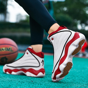 Giày chạy bộ Bóng Rổ Nam/nữ cổ cao thời trang đa năng thiết kế hợp thời trang phong cách đi bộ đế dày chống mòn - Product Image 4