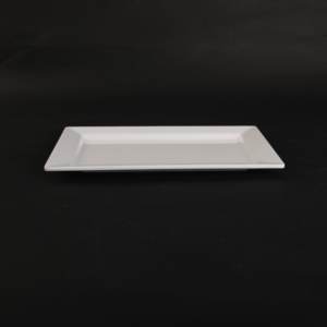 Vaisselle en mélamine A5, plat rectangulaire minimaliste pour fondue, plat rectangulaire long pour restaurant, plat de barbecue, plat de service - Product Image 5