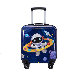 3D Kids Carry on 18" Luggage for Children Rolling <strong>Suitcase</strong> with 4 Spinner Wheels Hardshell Case for <strong>Toddler</strong> to Travel - Product Image 6