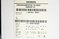 Variador de Frecuencia VC 6SE70145FB21 EA Drive PLC