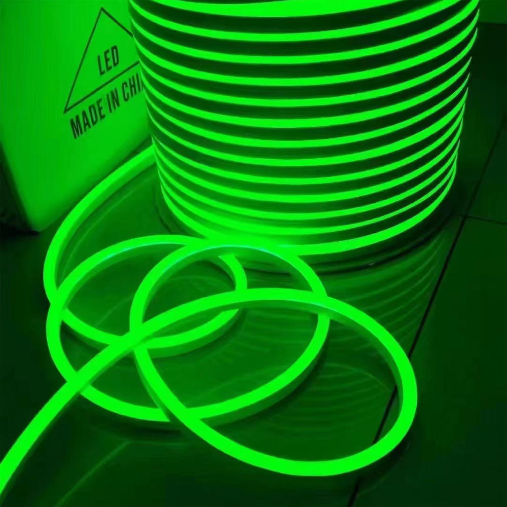 8mm 8x16mm Cuttable Led Neon Flex AC 220v Neon Led Strip Light IP67 PVC Neon Outdoor Waterproof 220v Outdoor Led Lights Rope