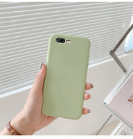 Coque de protection arrière en silicone liquide TPU pour iPhone X XR XS 11 12 13 14 15 16 Pro Max 7 Plus