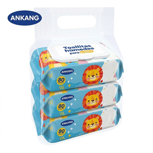 Wholesale <strong>Baby</strong> Wet Wipes Aloe Vera Vitamin E Enriched Refreshing Hygiene Multi Purpose Household Wipes for <strong>Baby</strong> Wholesale - Product Image 2