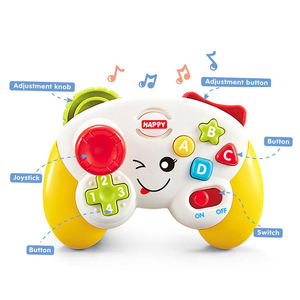 Jouet sensoriel pour le développement du cerveau des nourrissons, jeu vidéo d'imitation, jouet éducatif Montessori électrique pour bébés et tout-petits avec lumière et musique - Product Image 3
