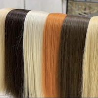 Extensiones de Cabello Vietnamita 100% Virgen, Textura Ultrafina, Cabello de Bebé de Lujo para Bordes y Pelucas HD
