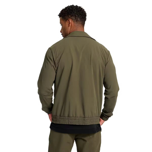 Setelan Training Polos Custom Logo Jaket Kerah Turun dan Celana Jogger 2 Set Streetwear - Product Image 2