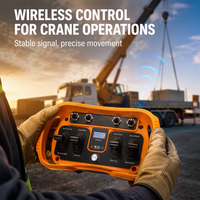 Télécommandes 4 directions, joysticks de haute qualité, étanches IP68, CE FCC, télécommande proportionnelle sans fil