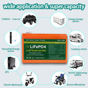 EBAK sistem surya, penyimpanan energi rumah stasiun daya sel Lithium besi fosfat 12.8V 16ah paket baterai Ion Lithium - Product Image 6