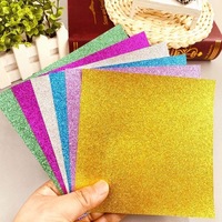 Papier pailleté métallisé 80 g/m² en gros pour impression sérigraphique sur sacs, non toxique, vert chatoyant, fournitures artisanales