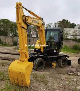 Excavatrice sur chenilles d'occasion Hyundai R60W-7 d'origine coréenne à vendre - Product Image 4