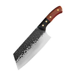 Cuchillo de Carnicero de Acero Inoxidable Forjado a Mano con Mango de Madera para Desollar y Cortar Carne de Cerdo - Product Image 5