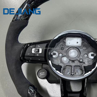 Maßgefertigtes LED Carbon-Faser-Lenkrad für Volkswagen Zubehör VW Golf 5 MK6/MK7/MK8 Jetta Passat B8 Polo Hochwertig