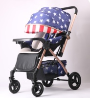 Soldes Populaires en Ligne pour Poussette Bébé 0-3 Ans Nouveau Modèle Pliage Automatique Poussette Canne Compacte