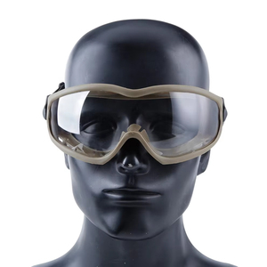 Tarnfarben-Nylon Doppelmodus Abnehmbare Leichtgewichtige Taktische Schutzmaske für Outdoor-Sportarten Hochdruck DO XI MA-106 - Product Image 5