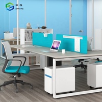 Meubles peu encombrants Table d'ordinateur en acier Bureau moderne à vendre
