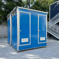 Toilettes publiques préfabriquées d'extérieur, toilettes mobiles portables, douche de camping, sanitaire, toilettes chimiques portables, prix de vente