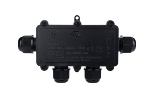 Boîte de jonction étanche Greenway M686-4 CE TUV pour extérieur IP68, grade 94V-2, noire, 24A 450V AC <span class=keywords><strong>T110</strong></span> - Product Image 4