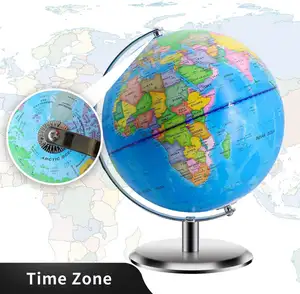 9 "Educational Kids Globe mit Stand Desktop Geographic Globes Discovery World Globe Lernspiel zeug