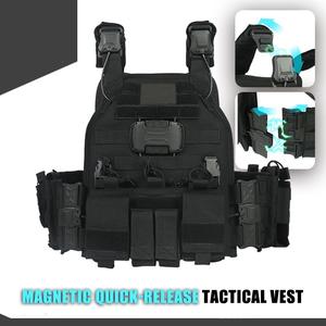 Gilet Tattico Multifunzionale 1000d per Esterni, Gilet da Addestramento Solido e Traspirante, Gilet Tattico Regolabile per Uomo - Product Image 2