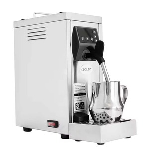 Xeoleo Gewerbliche Milchaufschäummaschine 4Bar Kaffee-Milchschaumbereiter 1450W Espressomaschine Dampfmaschine - Product Image 5