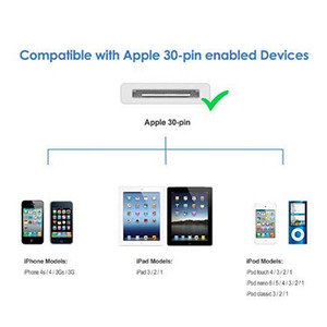 สายดาต้าชาร์จยูเอสบี30พิน1ม. สำหรับ3GS โทรศัพท์3ก. 4 4วินาทีพร้อมเกราะถักเปียด้านในและ USB-A สำหรับโทรศัพท์มือถือ - Product Image 4