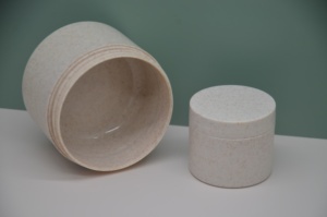 Bouteille de crème pour les yeux biodégradable recyclable 30ml 50ml 100ml 250ml pot cosmétique de <span class=keywords><strong>paille</strong></span> de blé - Product Image 4