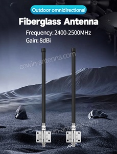 Tùy chỉnh không thấm nước ngoài trời Omni tăng cao 3.5dBi 5dBi 6dBi 7dBi 8dBi 9dBi 10dBi 11dBi 12dBi 2.4G Wifi Ăng Ten sợi thủy tinh - Product Image 4