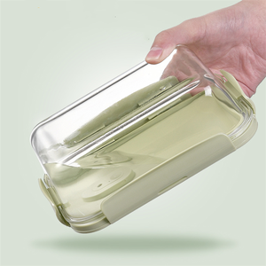 Rubbermaid Brilliance Leak-proof cách điện Hộp Ăn Trưa BPA-free thực phẩm lưu trữ Glass container với nắp kín bao bì carton - Product Image 2