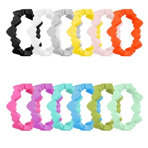 Anillos de Boda o Anillos de Silicona Unisex con Forma de Ancla de <span class=keywords><strong>Verano</strong></span> con la Frase 'Te Amo' - Product Image 2