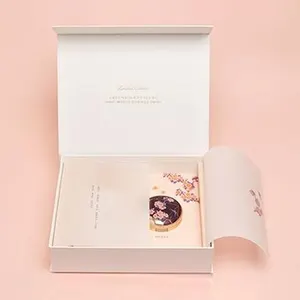 custom luxury cosmetic packaging beauty set for beautiful girl gift valentine's day