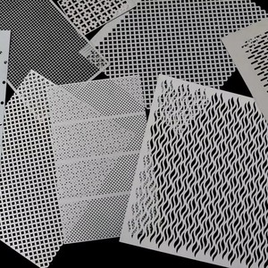 304 Stainless Steel Perforated Mesh Screen Rhombic Filter and Sound <b>Insulation</b> <b>Net</b> with Small Holes - Product Image 2