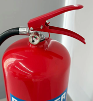 Extincteur à poudre sèche ABC portable, électroplaqué, anti-corrosion, 30% 40%, système d'extinction d'incendie, 4kg 6kg 9kg