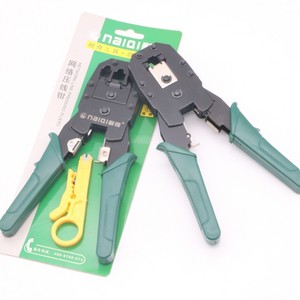 Naichi Network Crimping Pliers 4-6-8 Core Front Entry Industrial Grade Wire Crimper For Telephone Rj45 Cables - Product Image 2