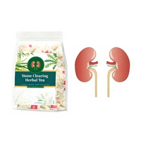Teh Detoks Pembersih Ginjal Bebas Kafein, Herbal Mentah untuk Mendukung Kesehatan Saluran Kemih dan Ginjal, Kemasan Sachet