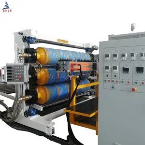 full auto plastic white hollow grid board sheet making extrusion machine car foot board extrusion machine