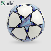 Ballon de football Shinho, fabrication sur mesure, design personnalisé, bonne rétention d'air, matériau durable, toucher doux, pour l'entraînement